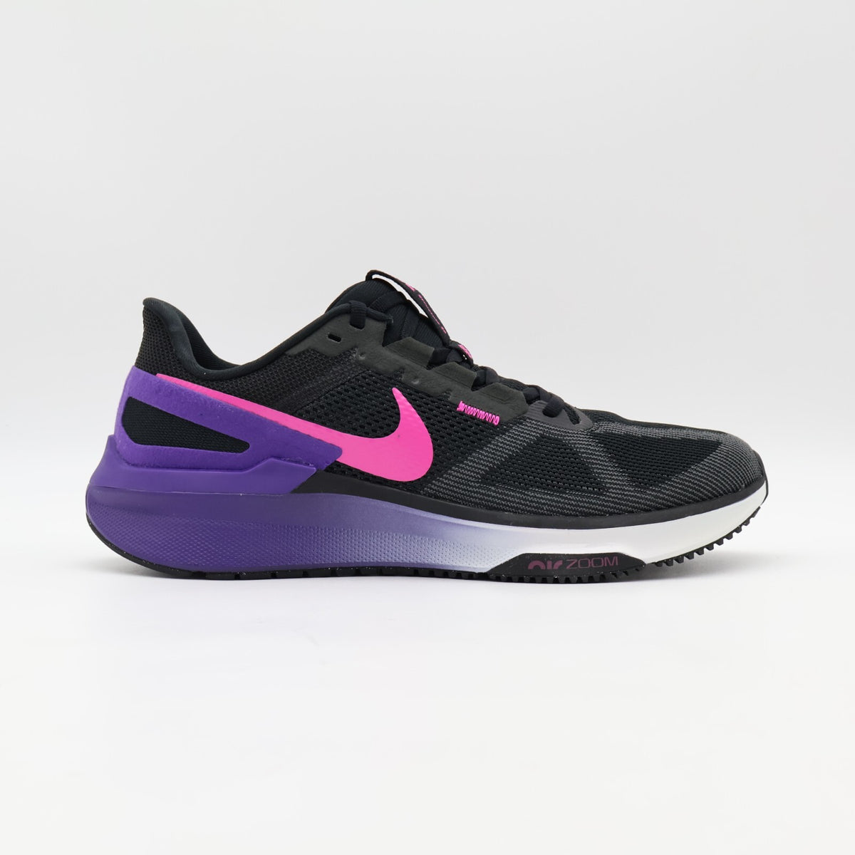 DJ7883-010 Nike Structure 25 Black Anthracite Field Purple Laser Fuchsia (Men's)