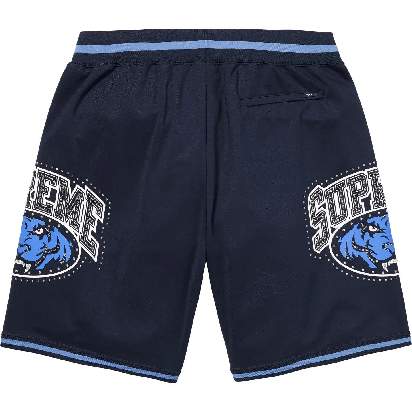 Supreme Studded Basketball Short Navy