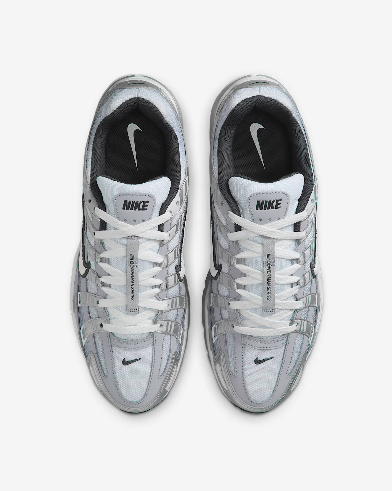 IH4465-095 Nike P-6000 Metallic Silver Wolf Grey Anthracite Summit White (Men's)