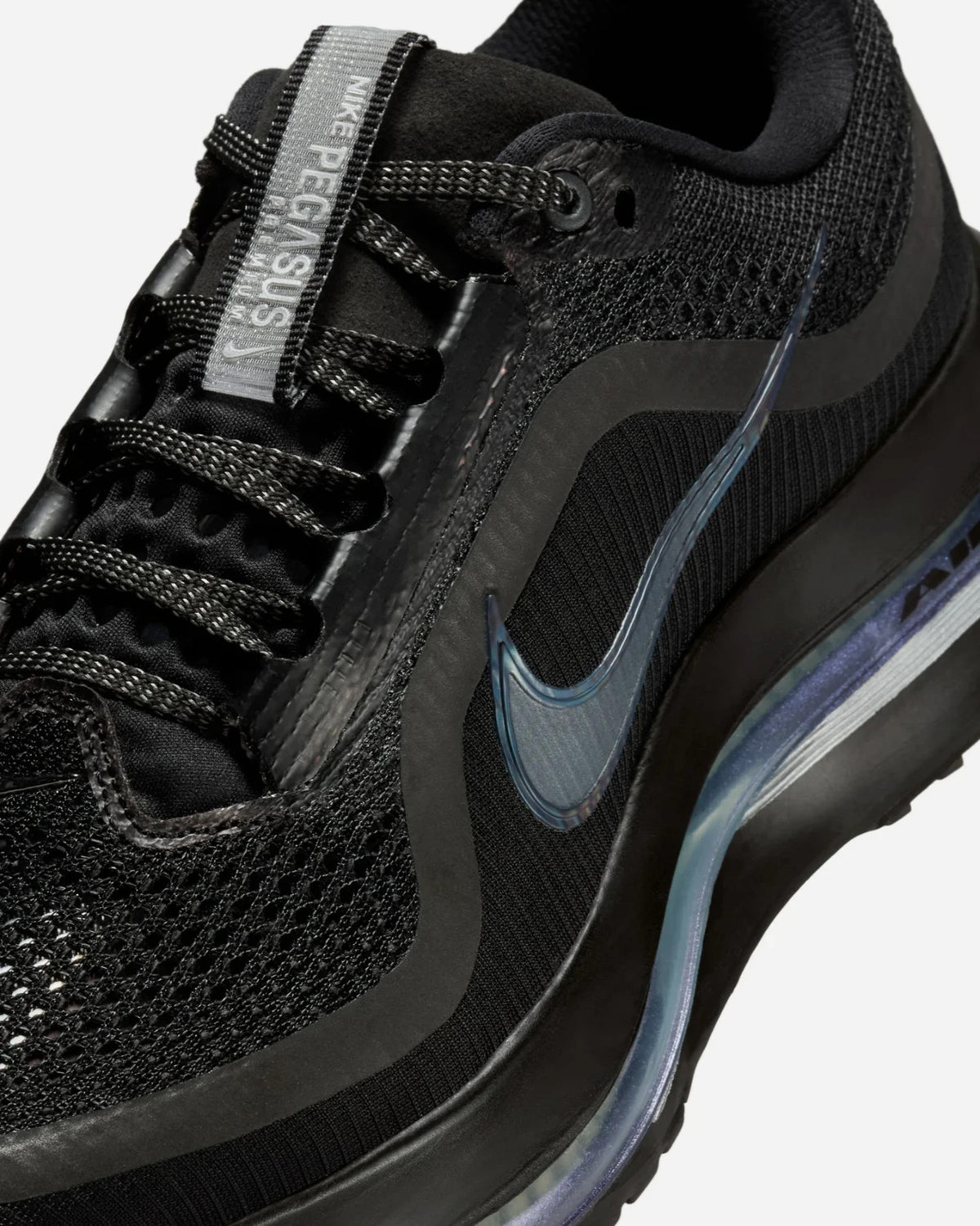 HQ2593-004 Nike Women's Pegasus PRM Black Metallic Silver (Women's)