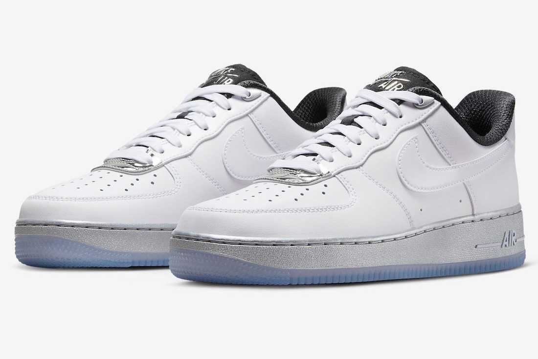 DX6764-100 Nike WMNS Air Force 1 Low White Chrome