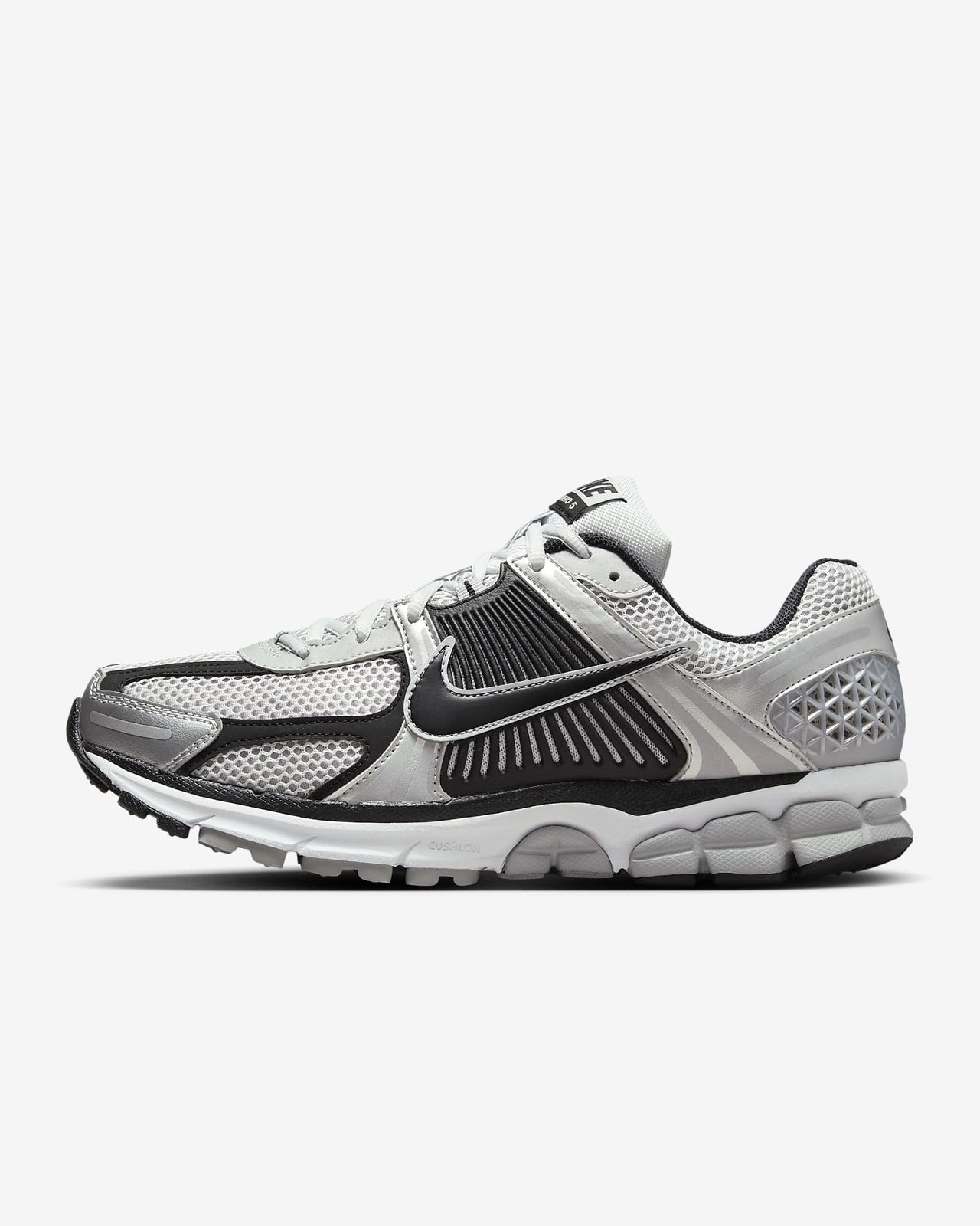 FJ4151-004 Nike Zoom Vomero 5 Metallic Silver Pure Platinum White Black (Men's)
