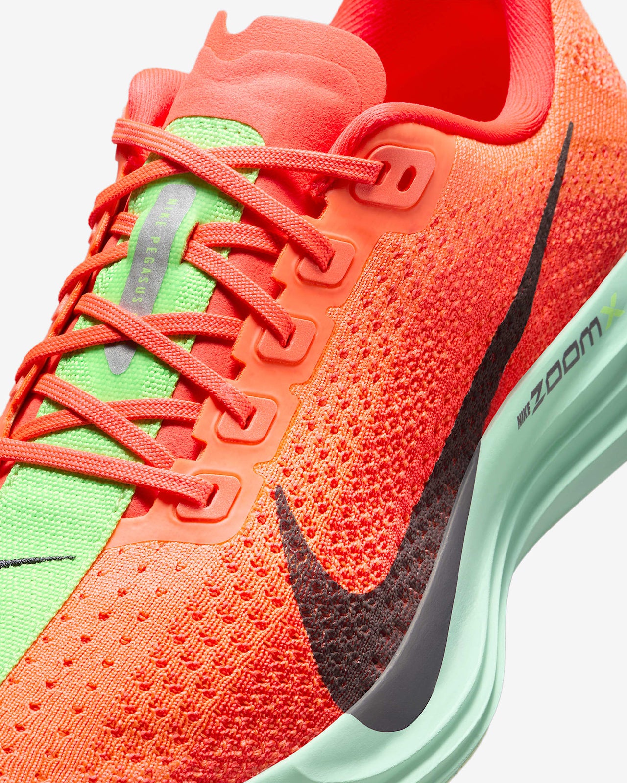 FQ7261-600 Nike Pegasus Plus Bright Crimson Lime Blast Mint Foam (Women's)