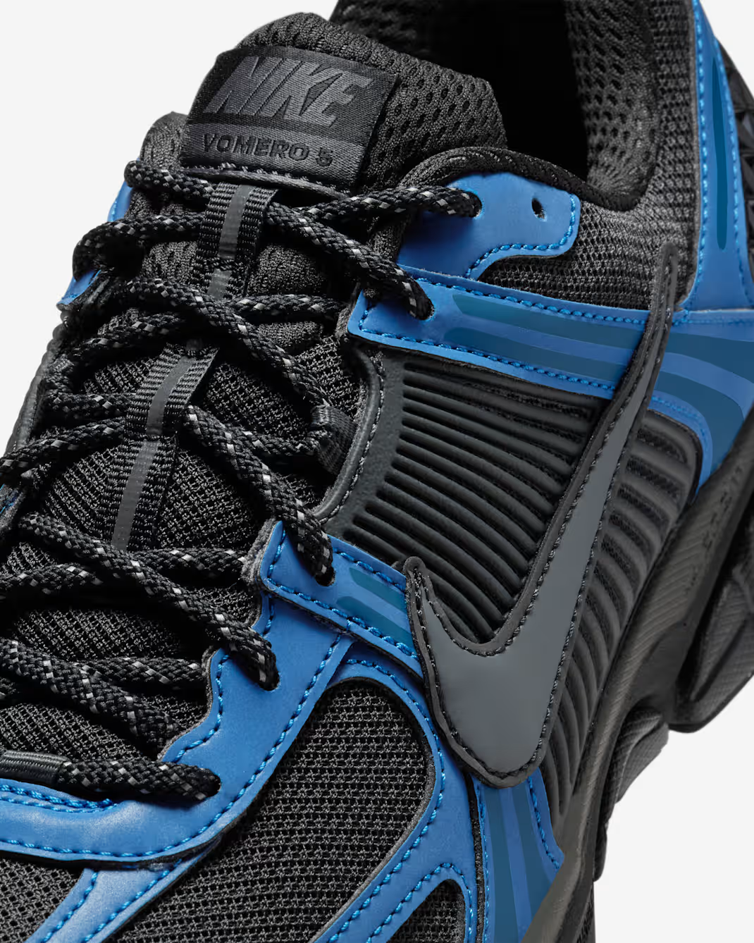 HV6900-001 Nike Zoom Vomero 5 Black Court Blue Anthracite Black (Men's)