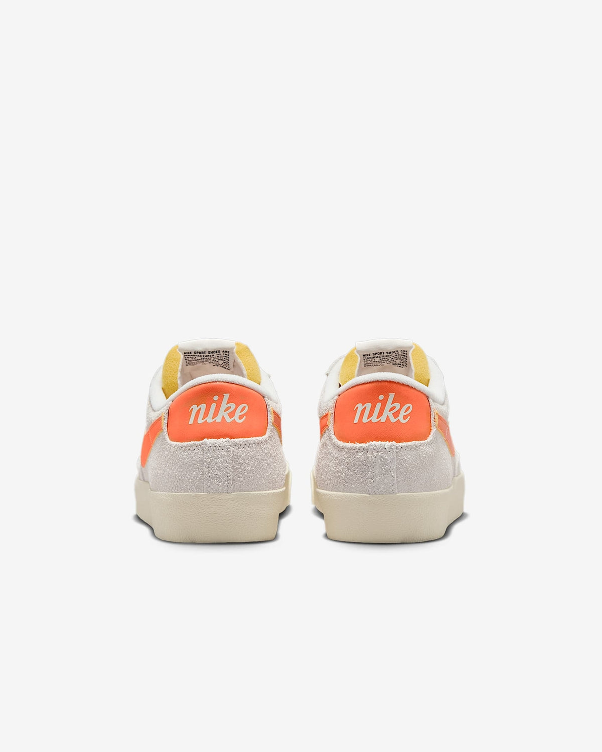 HF3158-100 Nike Blazer Low '77 PRM Summit White Safety Orange Coconut (Men's)
