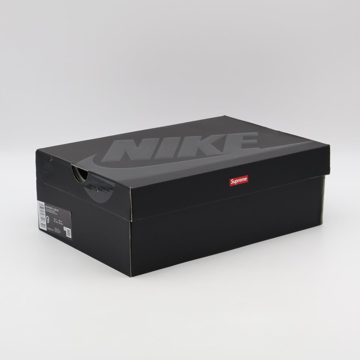 CU9225-101 Supreme Nike Air Force 1 Low China Exclusive White Speed Red (Men's)