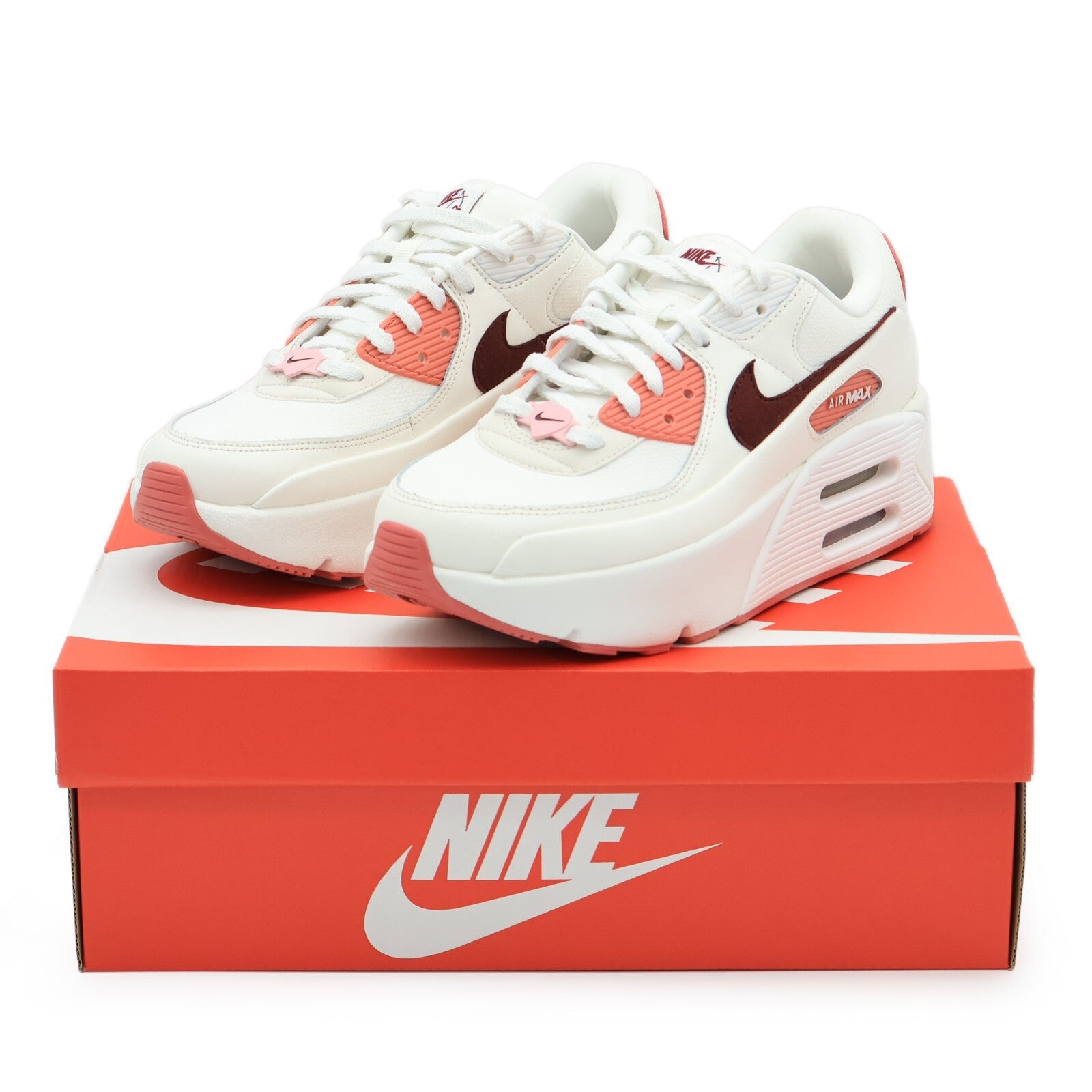 FZ5164-133 Nike Air Max 90 LV8 SE Valentineâs Day Sail Adobe Soft Pink (Women's)