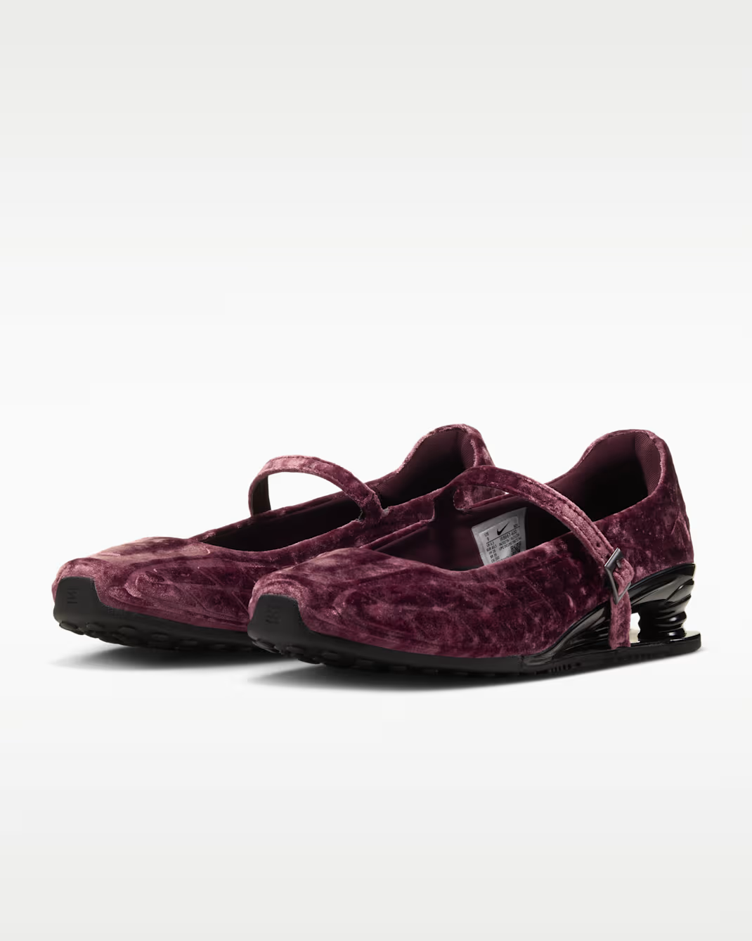 IR8667-600 Nike Shox Z Calistra Velvet "Burgundy Crush/Black" (Women's)