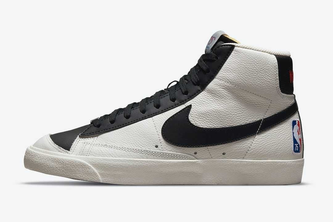 DD8025-101 NBA Ã Nike Blazer Mid ' 77EMB "TrailBlazers" (Men's)