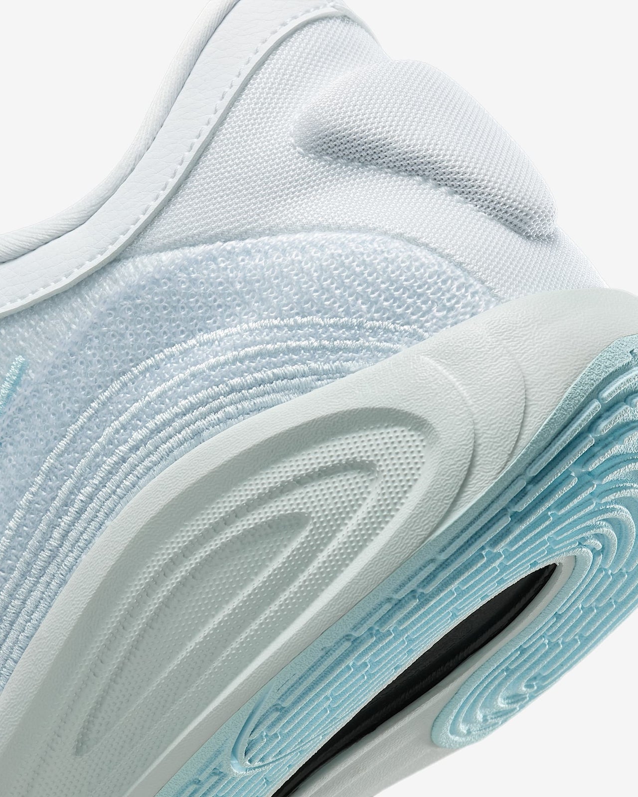 FJ7808-101 Nike GT Hustle Academy White Pure Platinum Glacier Blue (Men's)