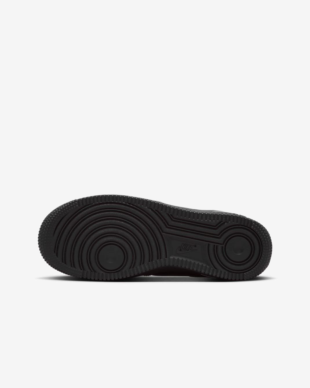 HV4762-003 Nike GS Air Force 1 LV8 Triple Black Wolf Grey