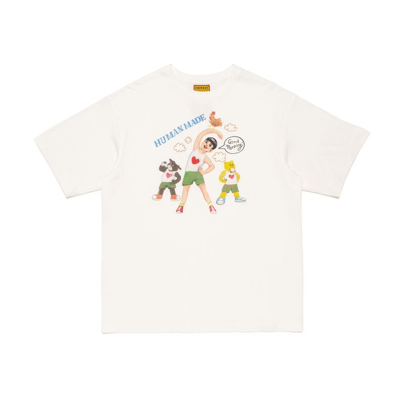 HUMAN MADE x KEIKO SOOTOME T-Shirt Side A White