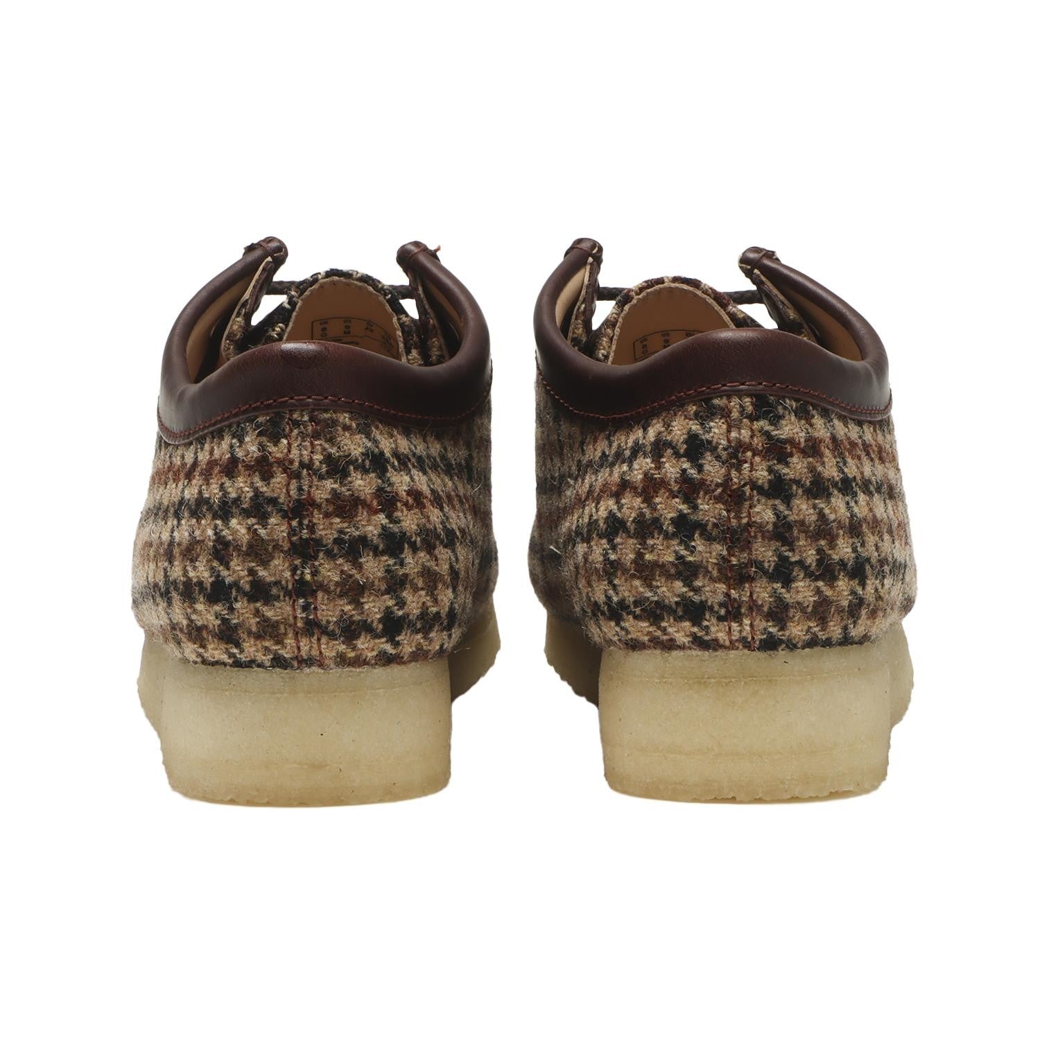 26182791 Harris Tweed Ã Clarks Wallabee Brown Tweed Combi ( Men's )