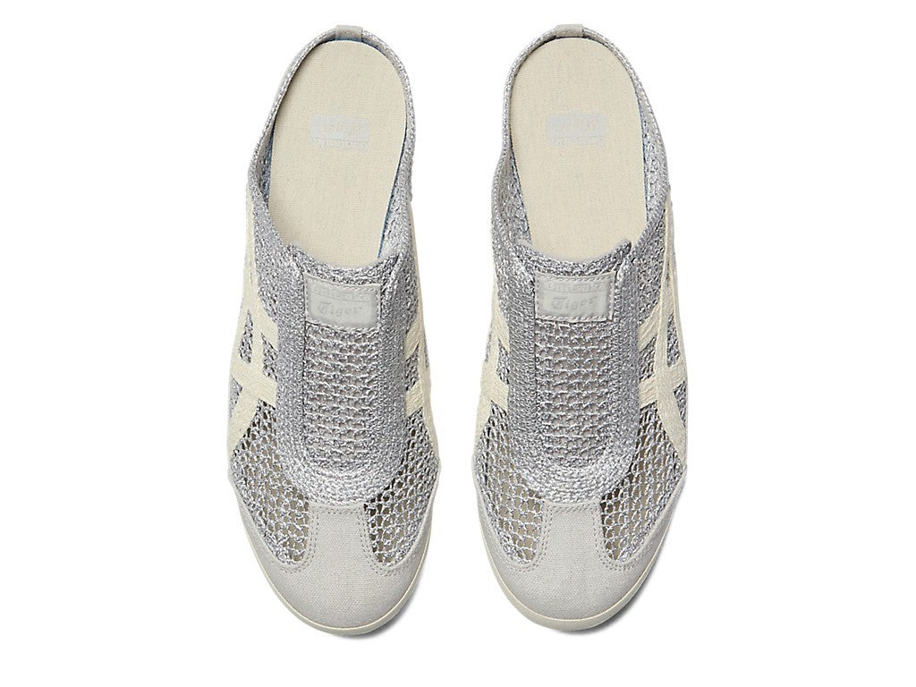 1183C123-021 Onitsuka Tiger Mexico 66 Sabot Pure Silver/Cream (Men's)