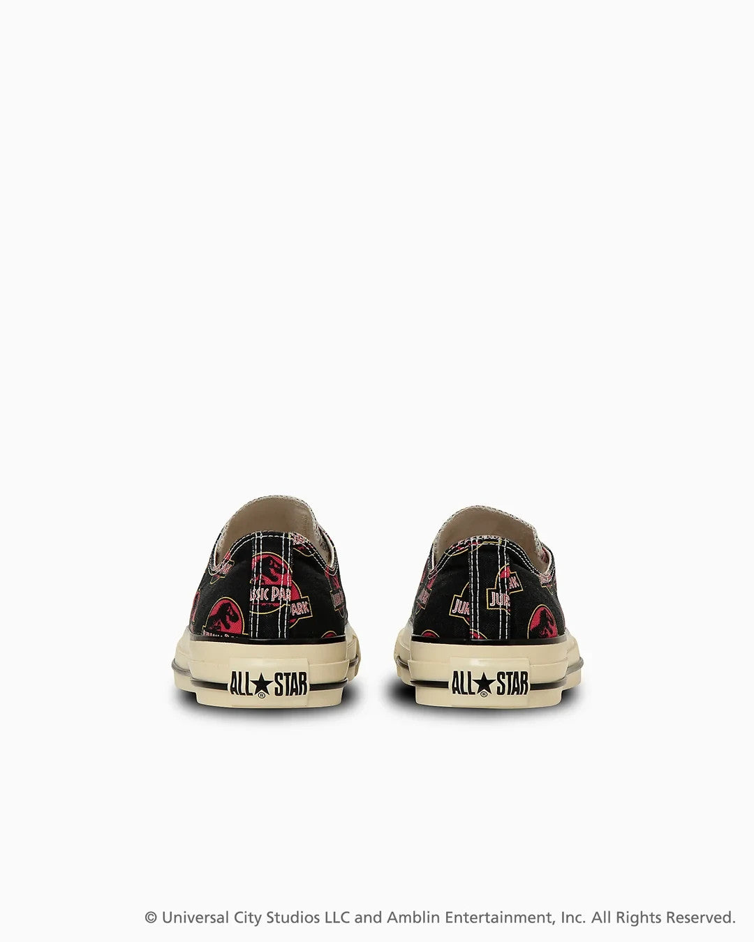 31315580 Jurassic Park Converse All Star Aged LG OX Black (Men's)