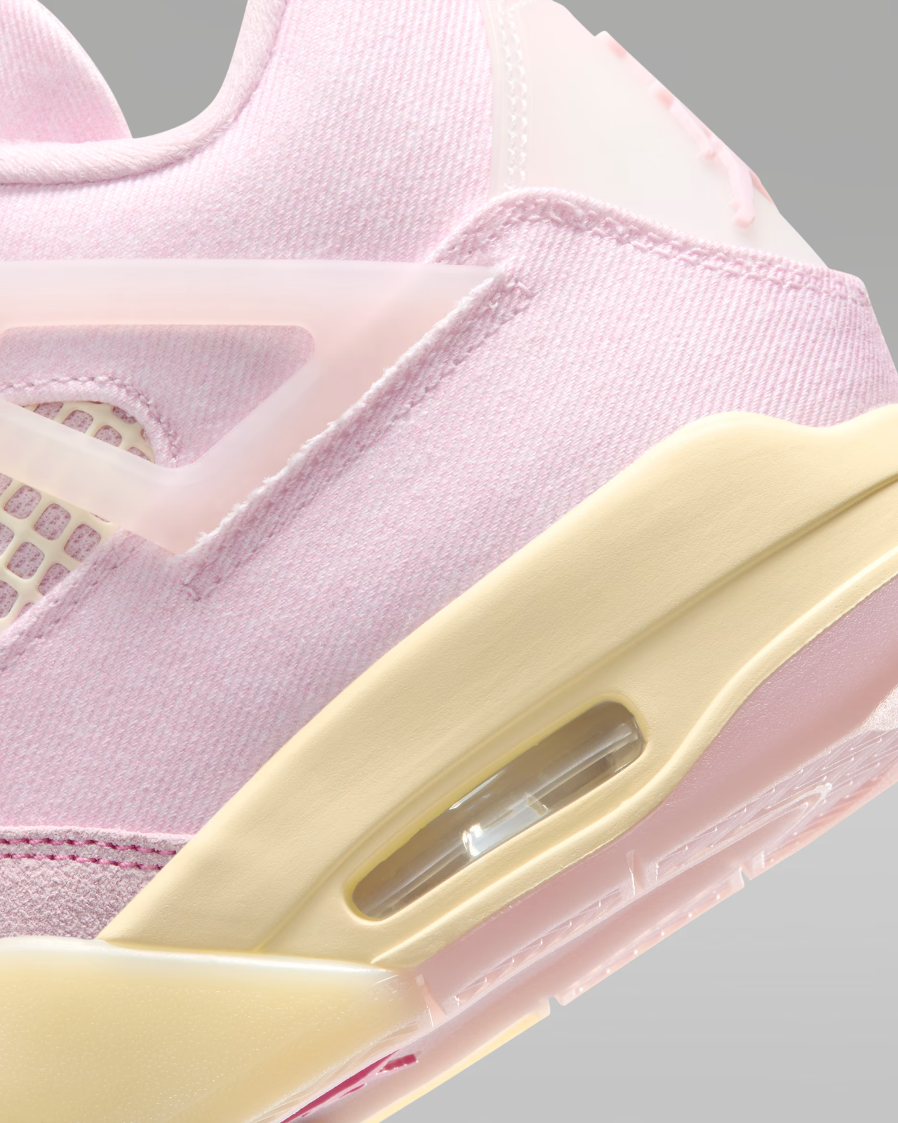 IB6716-600 Nike Air Jordan 4 Retro "Pearl Pink/Iced Carmine" (Women's)