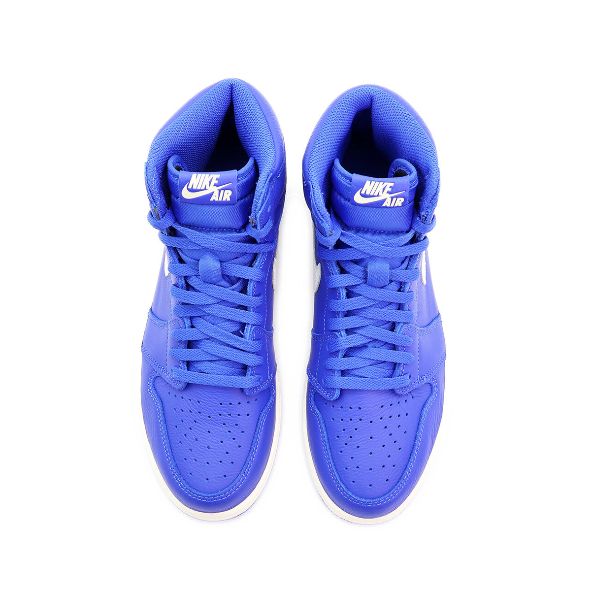 555088-401 Nike Air Jordan 1 Retro High Hyper Royal Blue Sail (Men's)