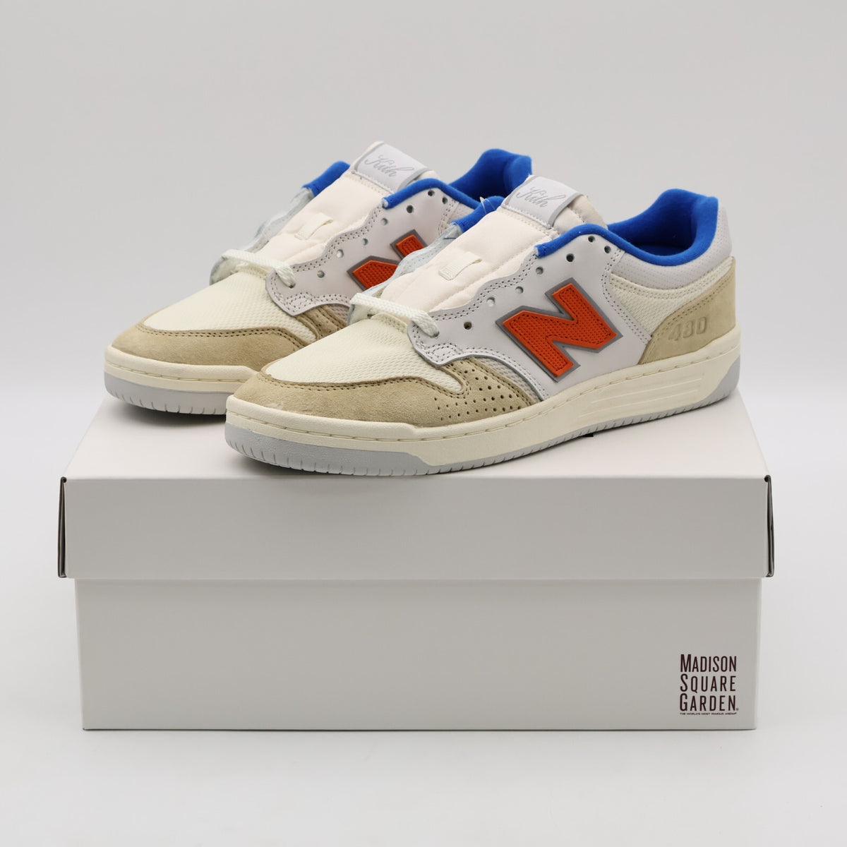 NM480NYC KITH New Balance Numeric 480 Madison Square Garden Tan Orange (Men's)
