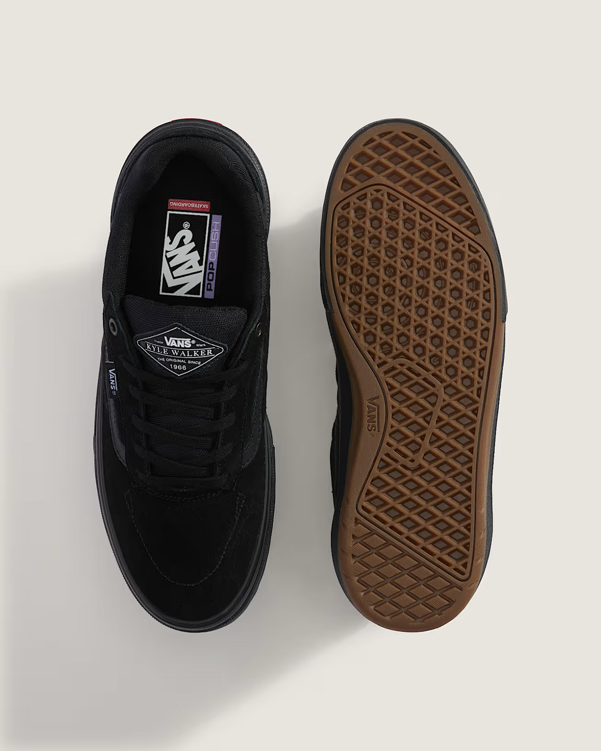 VN000DA41OJ Vans Skate Kyle Walker Wafflecup "Blackout" (Men's)