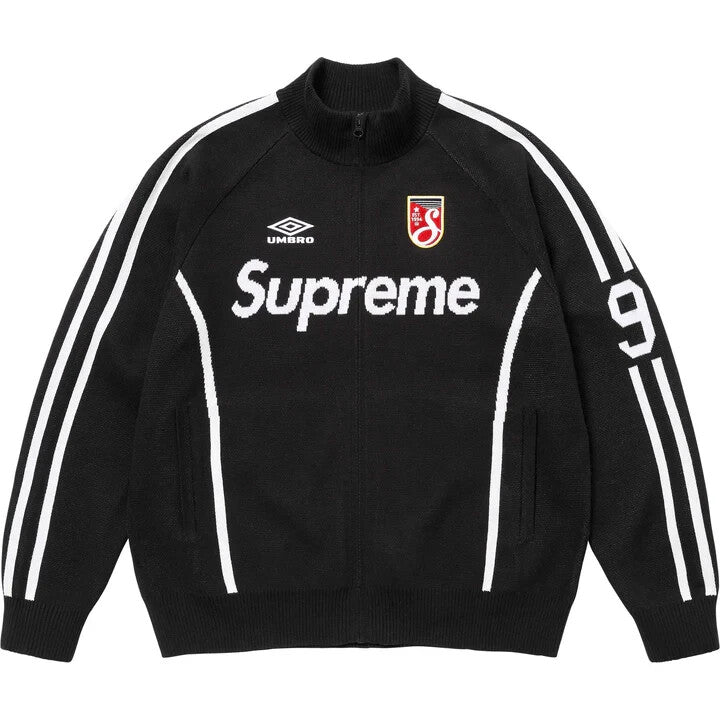 Supreme Umbro Zip Up Sweater Black