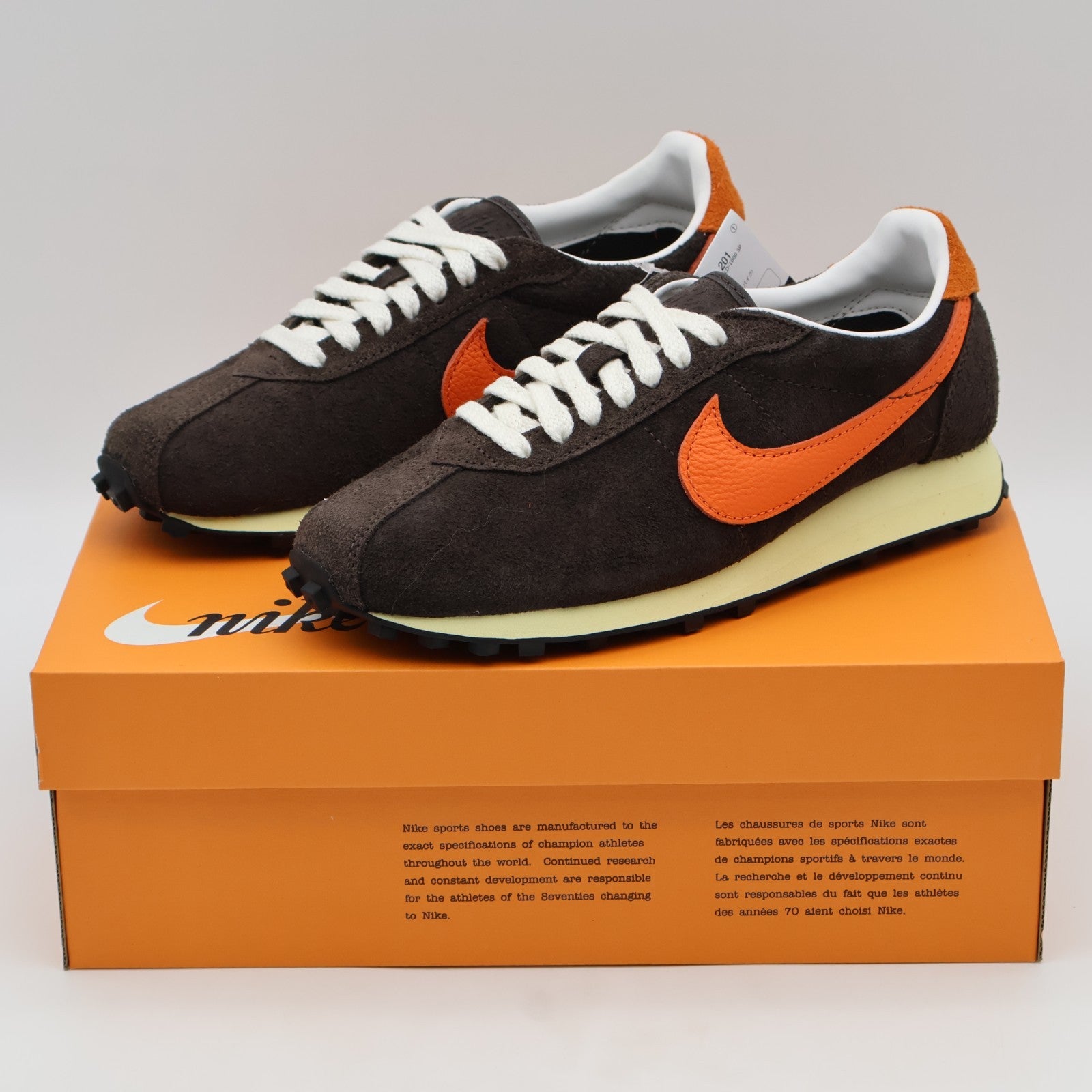 IM9008-201 Nike LD-1000 Velvet Brown Safety Orange (Women's)