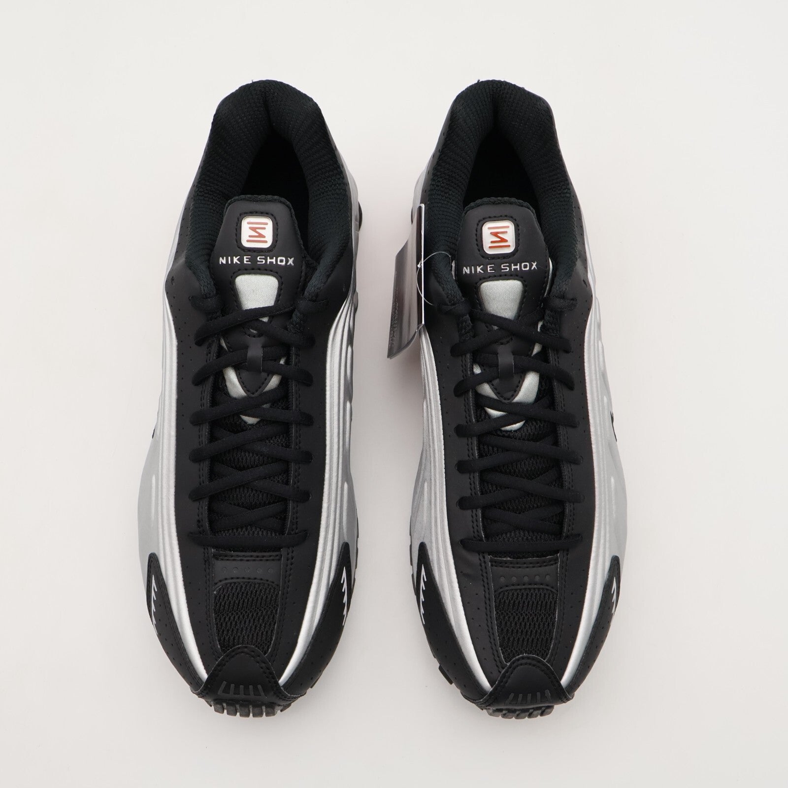 HQ1988-002 Nike Shox R4 Metallic Silver Red (2025) (Men's)