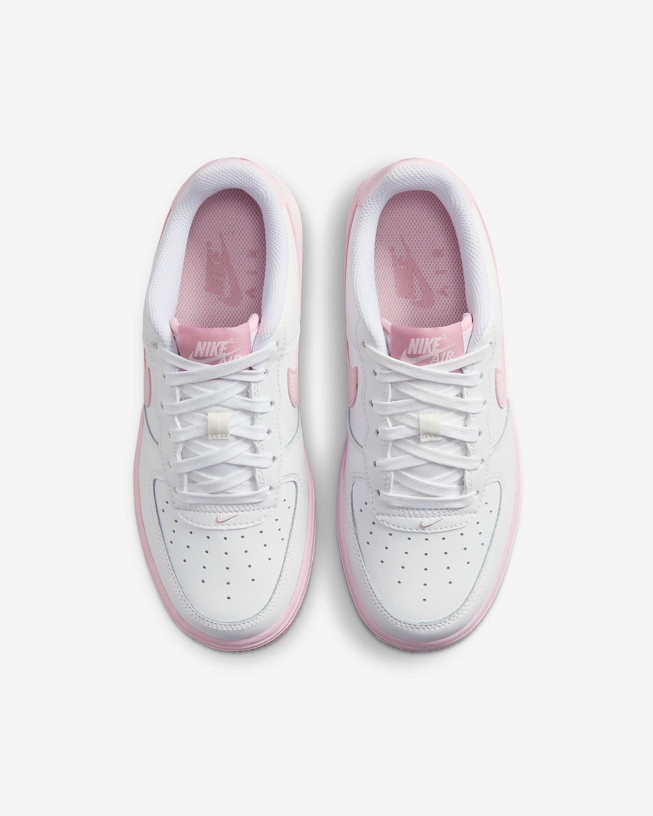 FV5948-100 Nike GS Air Force 1 Low White Elemental Pink Medium Soft Pink Pink