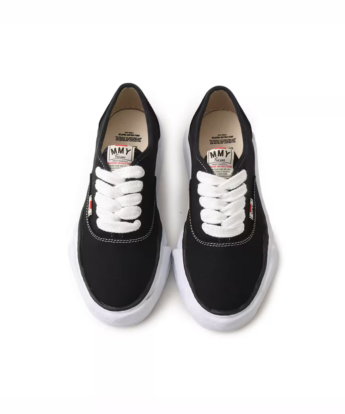 A02FW704-BLACK Maison MIHARA YASUHIRO BAKER OG Sole Canvas Low-top (Men's)