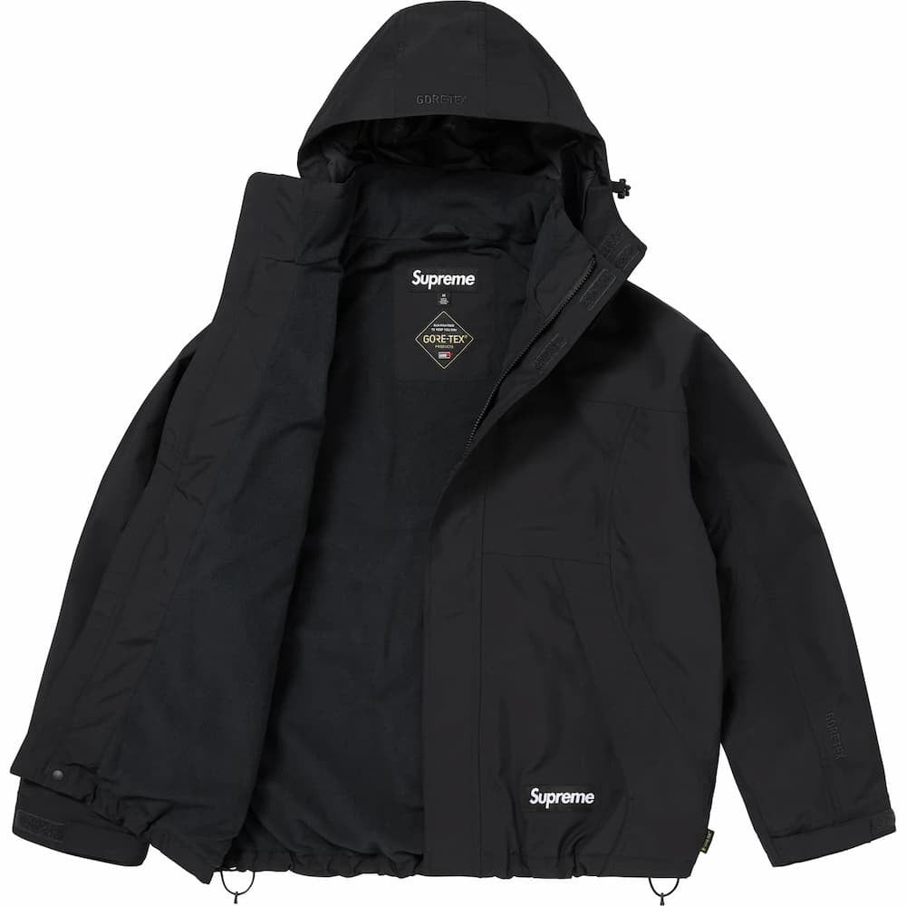 Supreme AOI Gore Tex Hooded Jacket Black