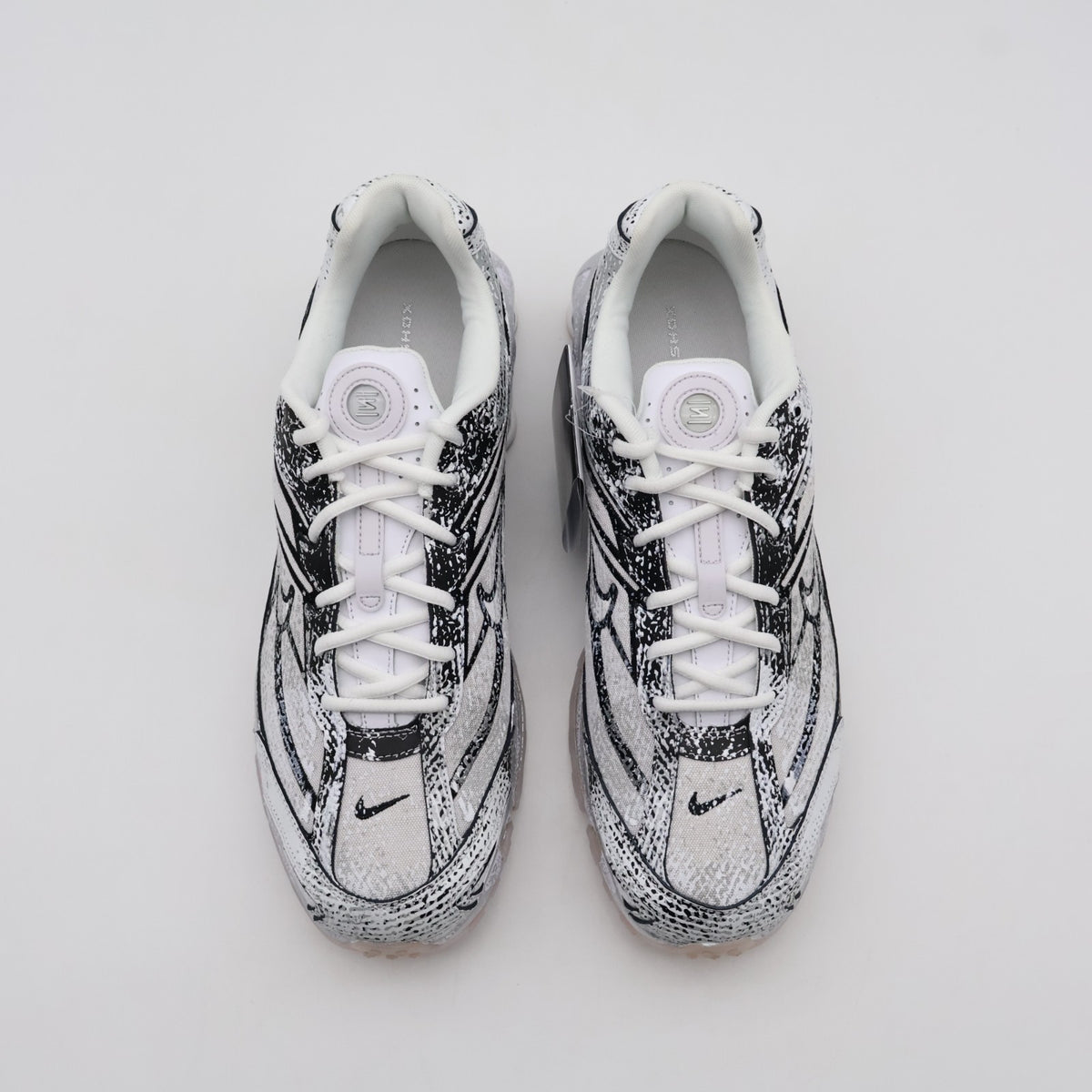 IB8174-100 Nike Shox Ride 2 White Metallic Platinum Black Flat Gold (Men's)