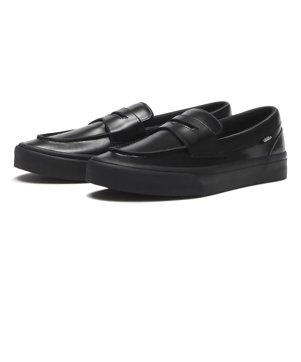 714351-0001 Vans Loafer "Black" (V296 LEA) (Men's)