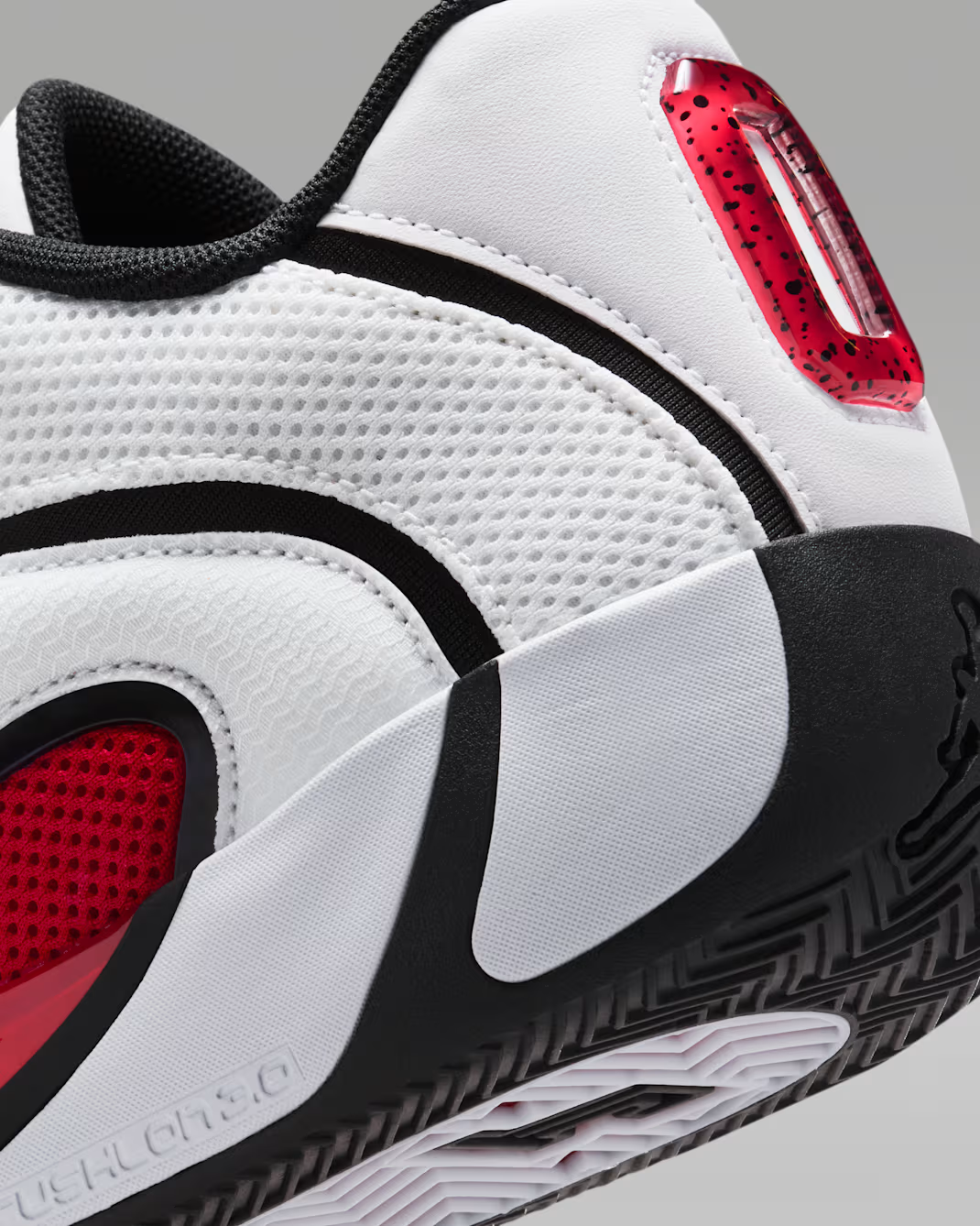 HQ4613-101 Nike Jordan Tatum 4 White Black University Red (HQ4614-101) (Men's)