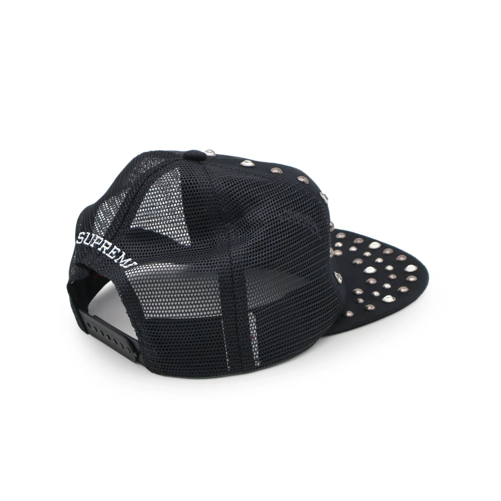 Supreme B.B. Simon Studded Canvas 5-Panel Black