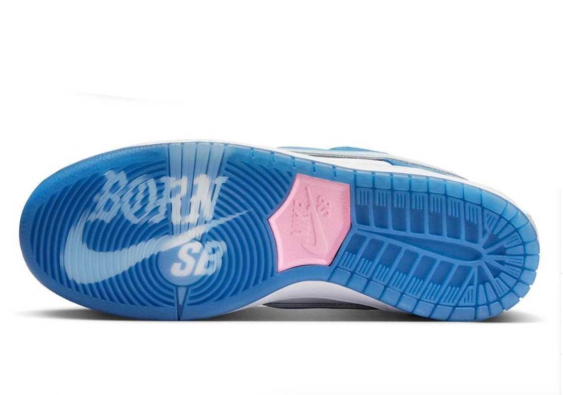 FN7819-400 Born x Raised Nike SB Dunk Low Pro QS One Block At a Time (Men's)