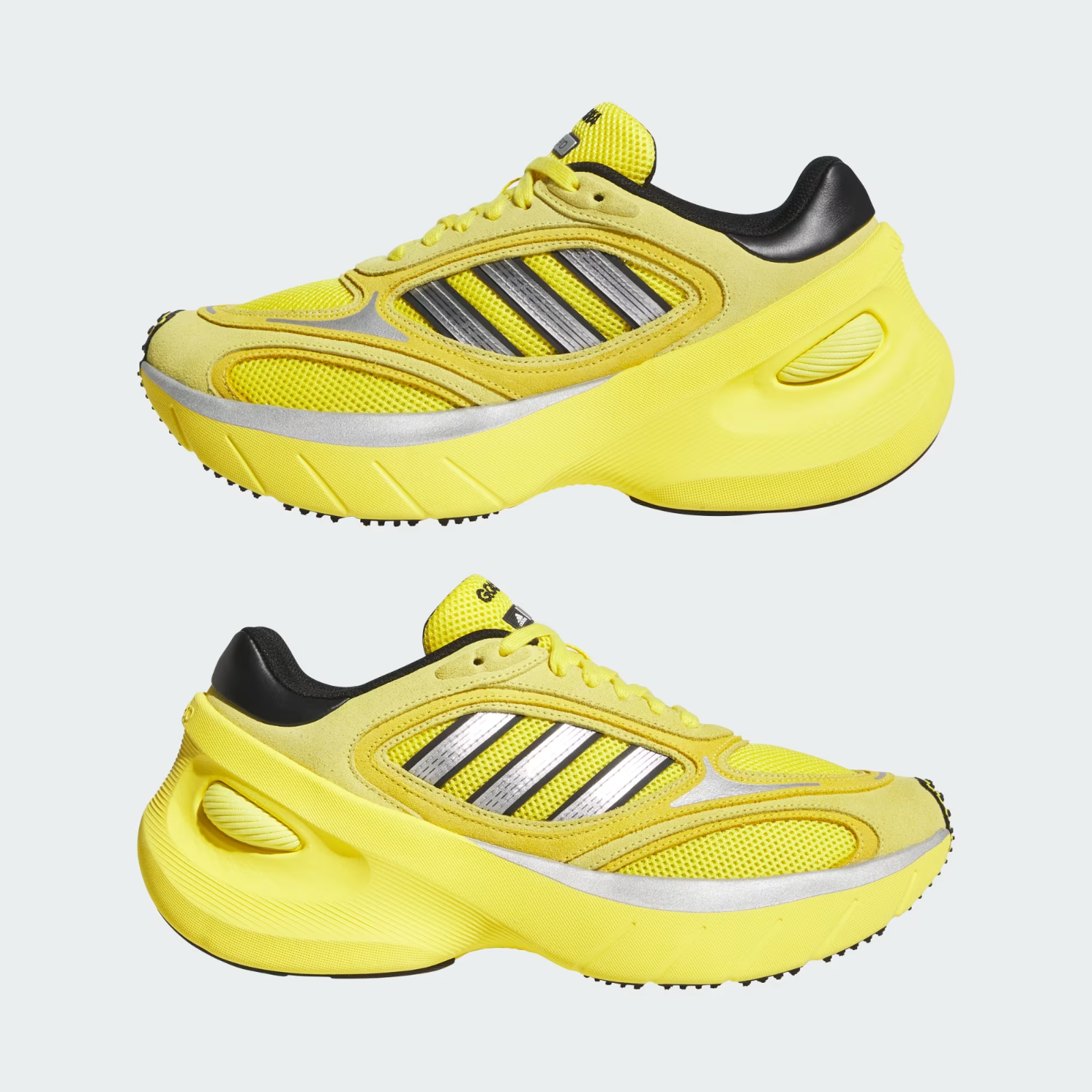 JP7177 adidas Adizero Goukana Yellow Light Yellow Core Black (Men's)
