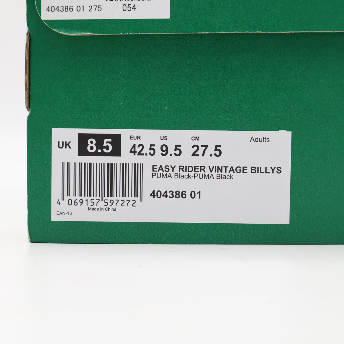 404386-01 BILLY'S Exclusive Puma Easy Rider Vintage Triple Black (Men's)