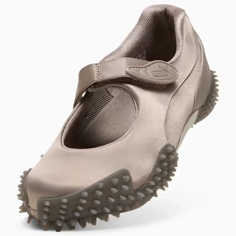 403368-06 Puma Mostro Fey Satin "Mouse Gray" (Women's)