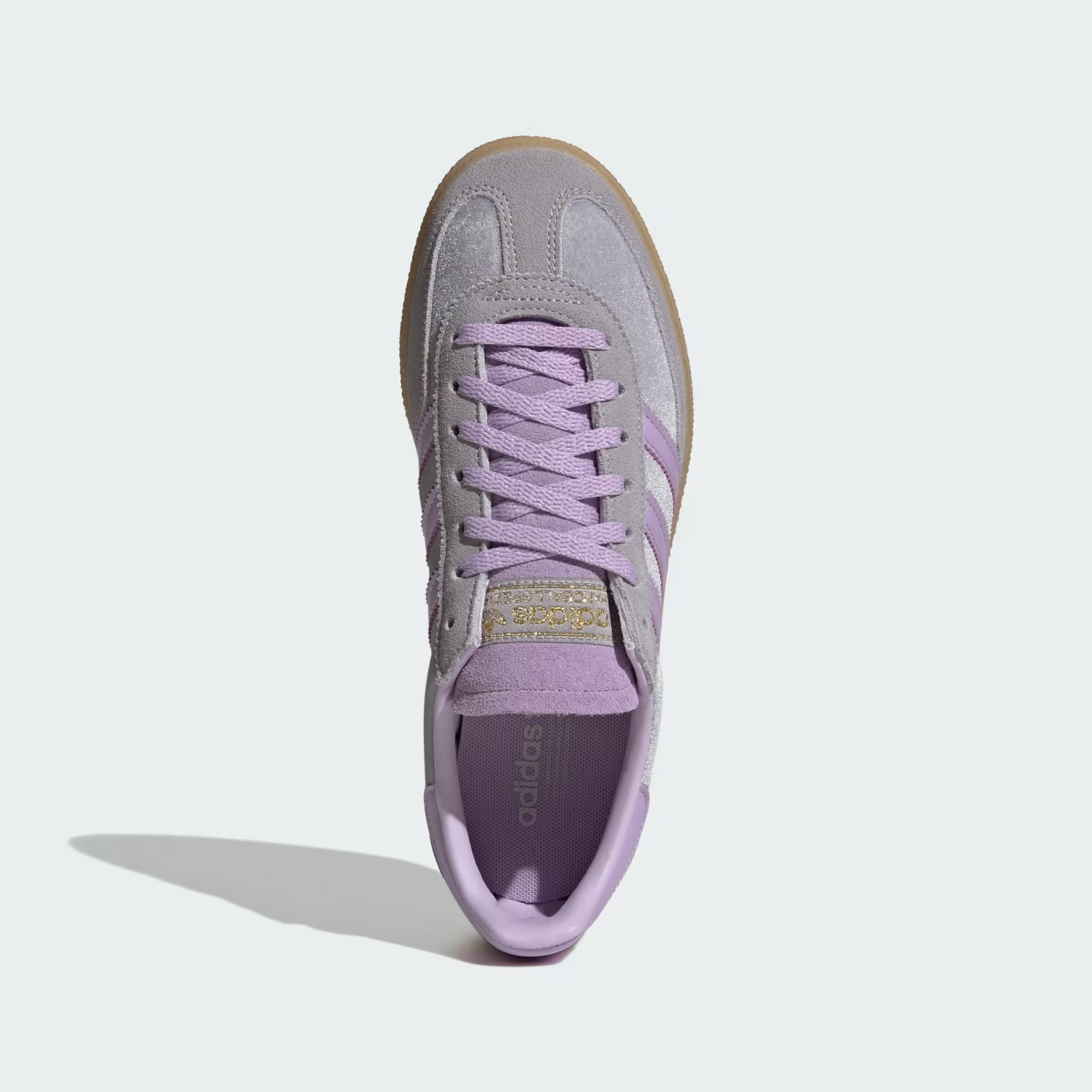 JR3646 adidas Originals Handball Spezial Glory Grey Powder Plum Gum (Men's)