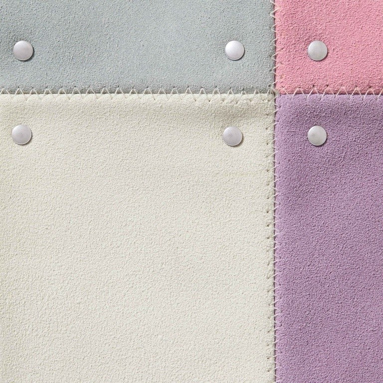 Supreme Studded Suede Zip Up Cardigan Multicolor