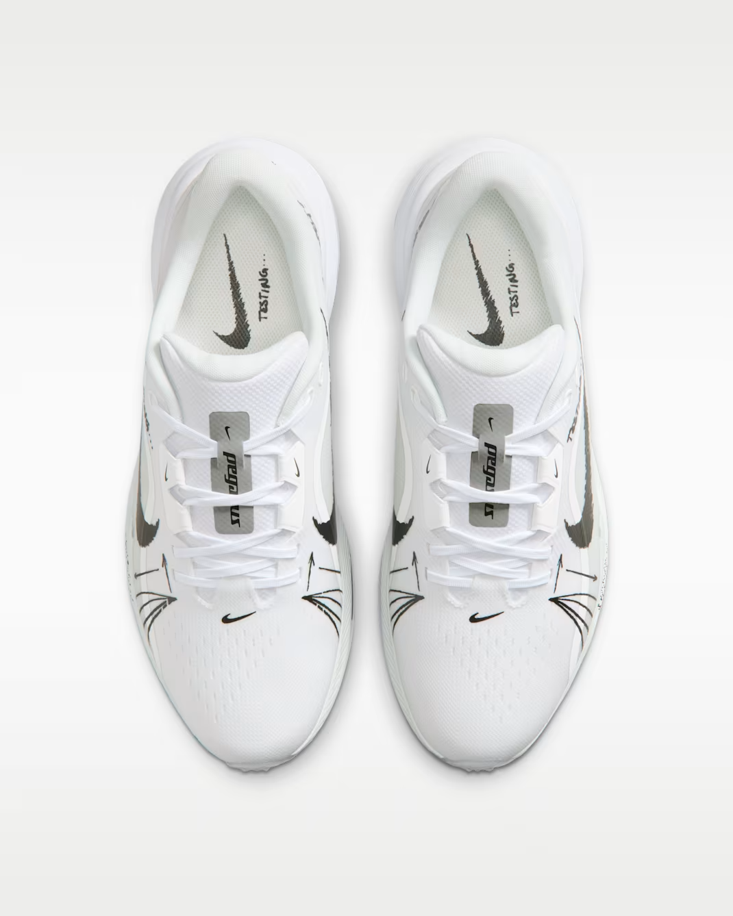 IR3240-100 Nike Pegasus 1 Golf White Black (Men's)