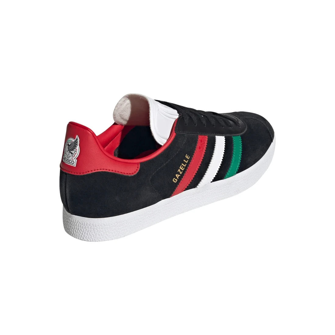 HQ9441 adidas Gazelle Core Black Cloud White Better Scarlet (Men's)