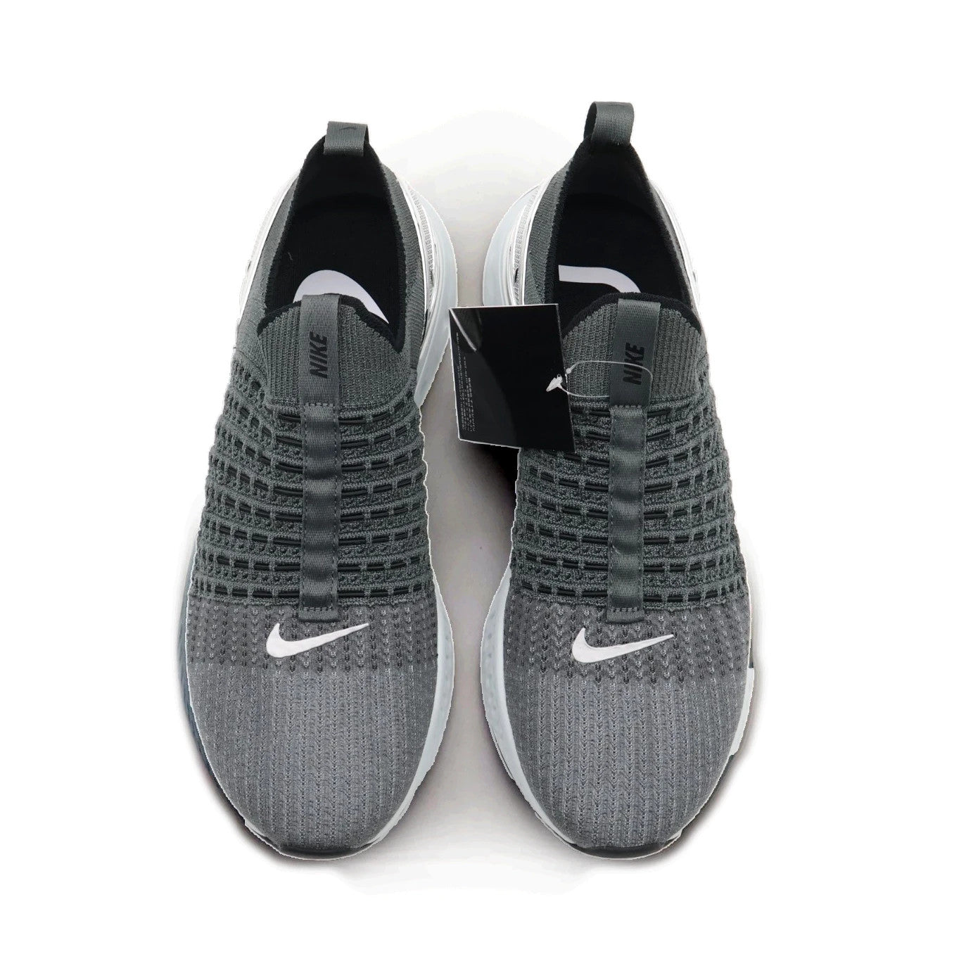 CJ0277-006 Nike REACT PHANTOM RUN FK 2 IRON GREY METALLIC SILVER BLACK (Men's)