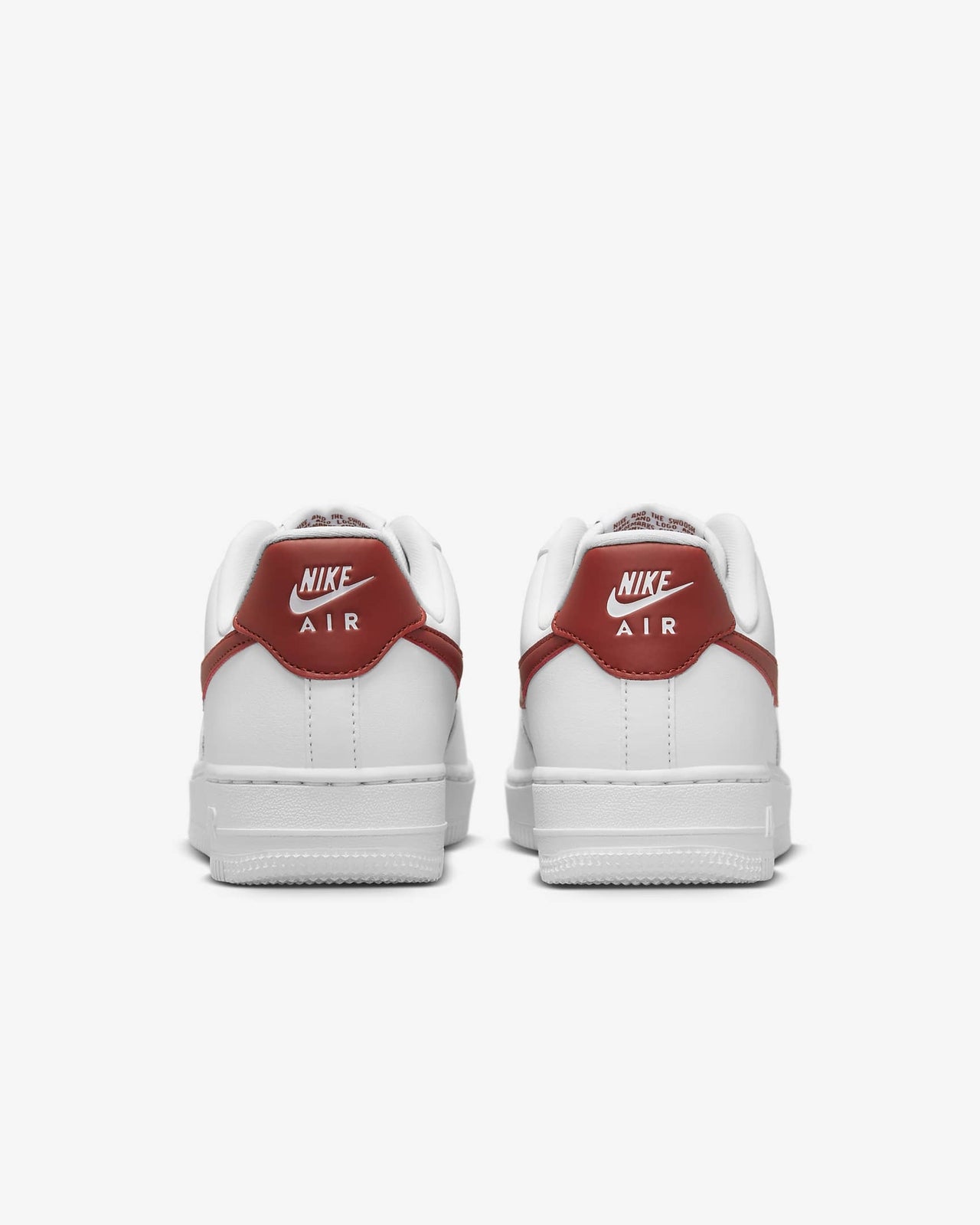 DD8959-115 Nike Air Force 1 '07 White Rugged Orange (Women's)
