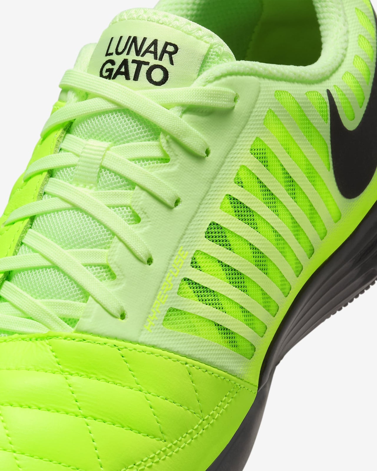 580456-012 Nike Lunargato 2 Black Volt (Men's)