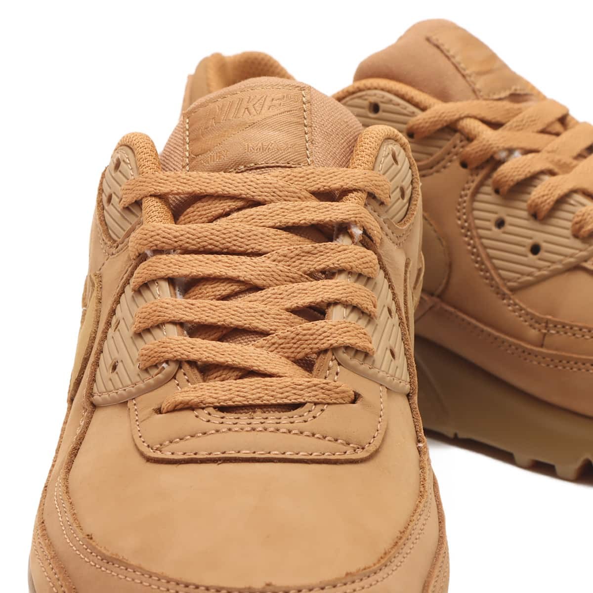 FZ5102-299 Nike Air Max 90 PRM FlaxGum Light BrownWheat (Men's)