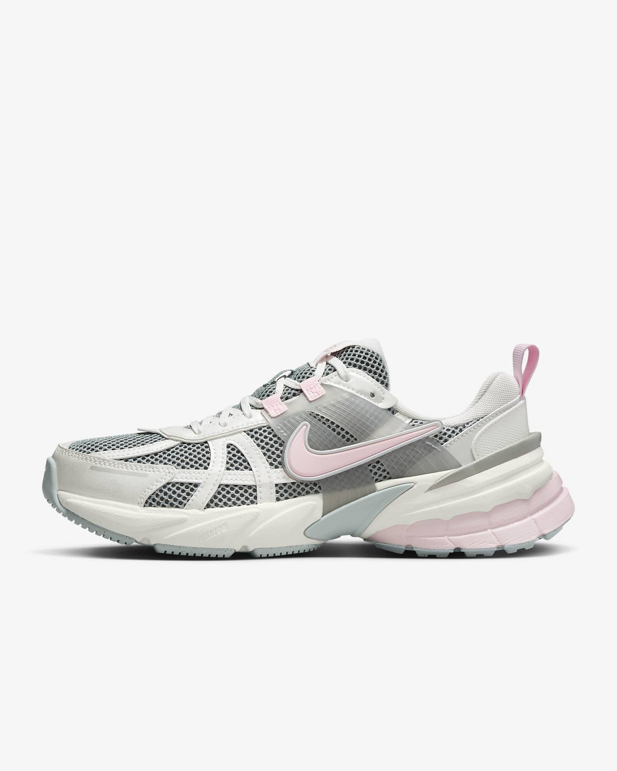 HQ4046-001 Nike V2K Run Light Pumice Photon Dust Metallic Summit White (Women's)