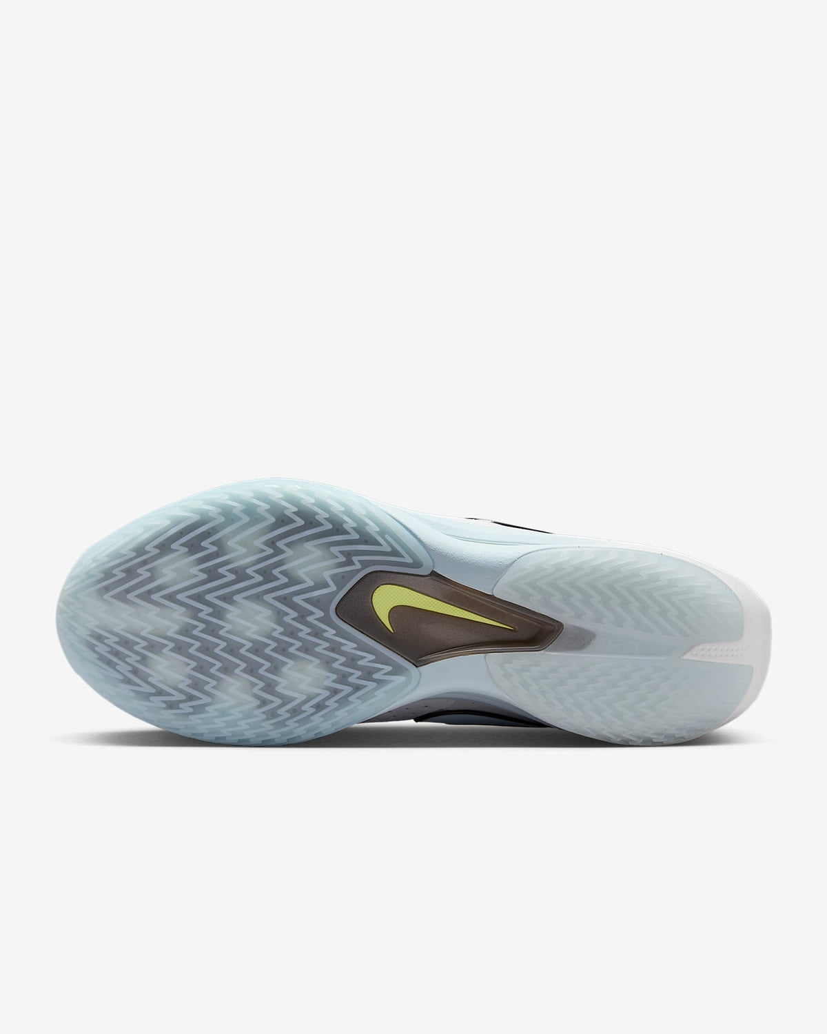 DV2918-104 Nike Zoom GT Cut 3 White Metallic Silver Light Lemon Twist (Men's)