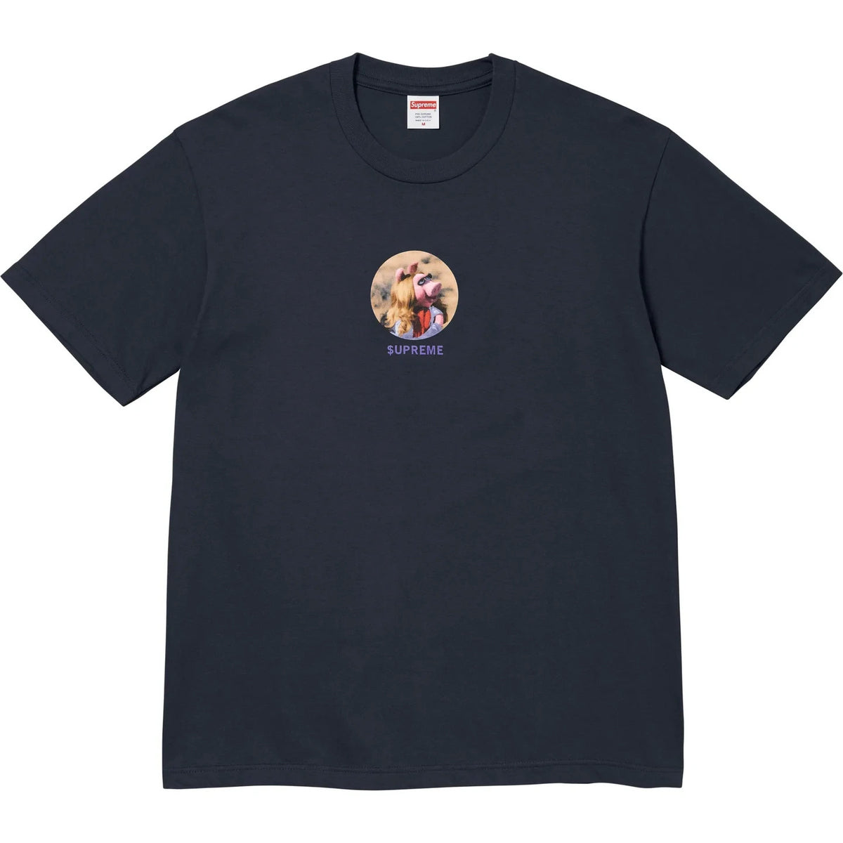 Supreme Miss Piggy Tee Navy
