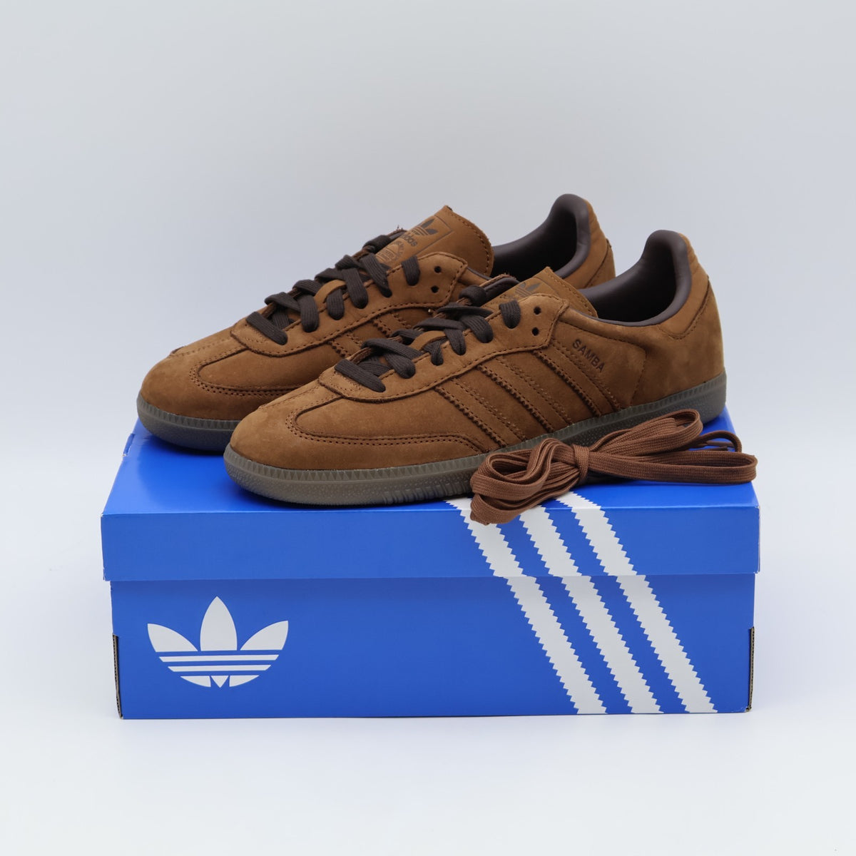 IH4387 adidas Samba OG Preloved Brown Aurora Coffee Gum (Men's)