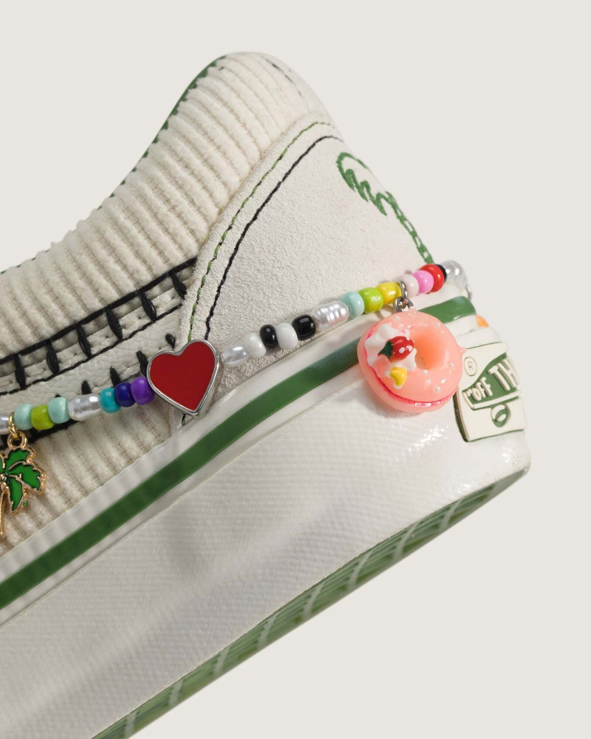 VN000EGYCRM VANS PREMIUM OLD SKOOL CHARMS CREAM (Men's)